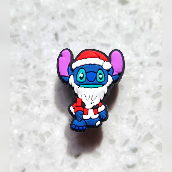 BOGO Bundle for the discount Disney Shoe Charms Christmas Stitch - Picture 1 of 1